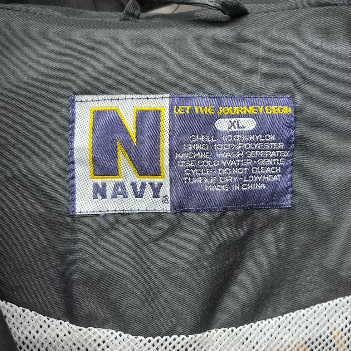 90s US NAVY 아카데미 윈드 브레이커 IPFU 상품이미지8