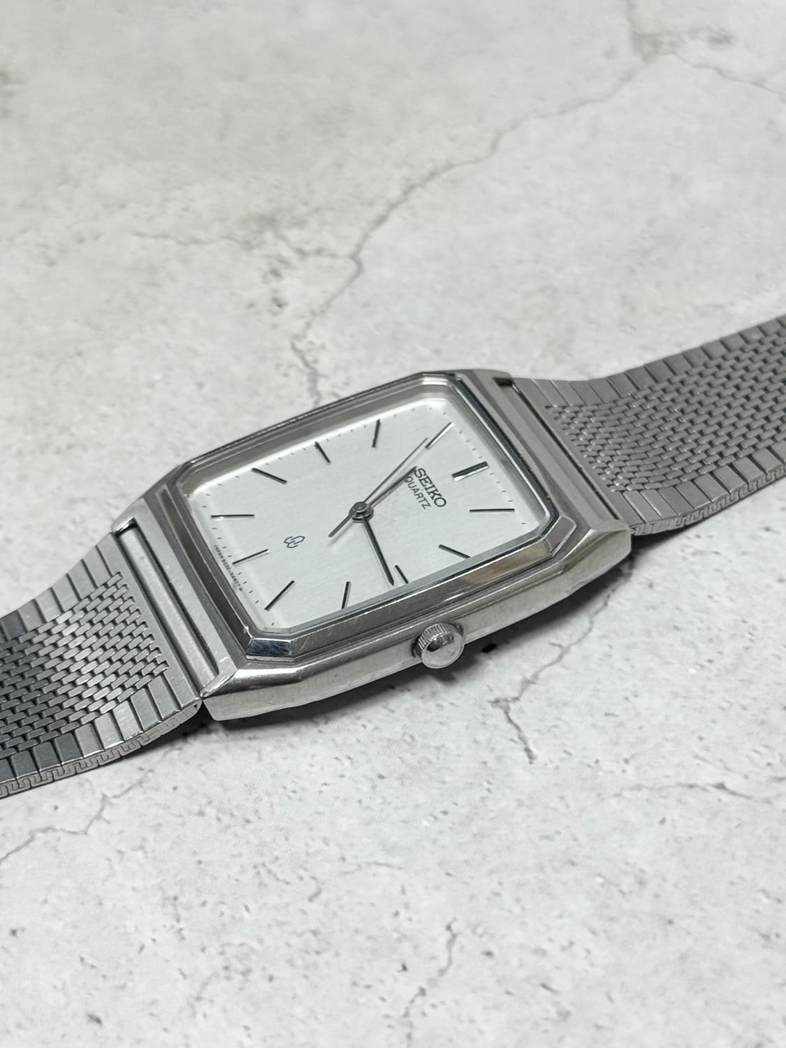 80s 빈티지 세이코 탱크 쿼츠 상품이미지3