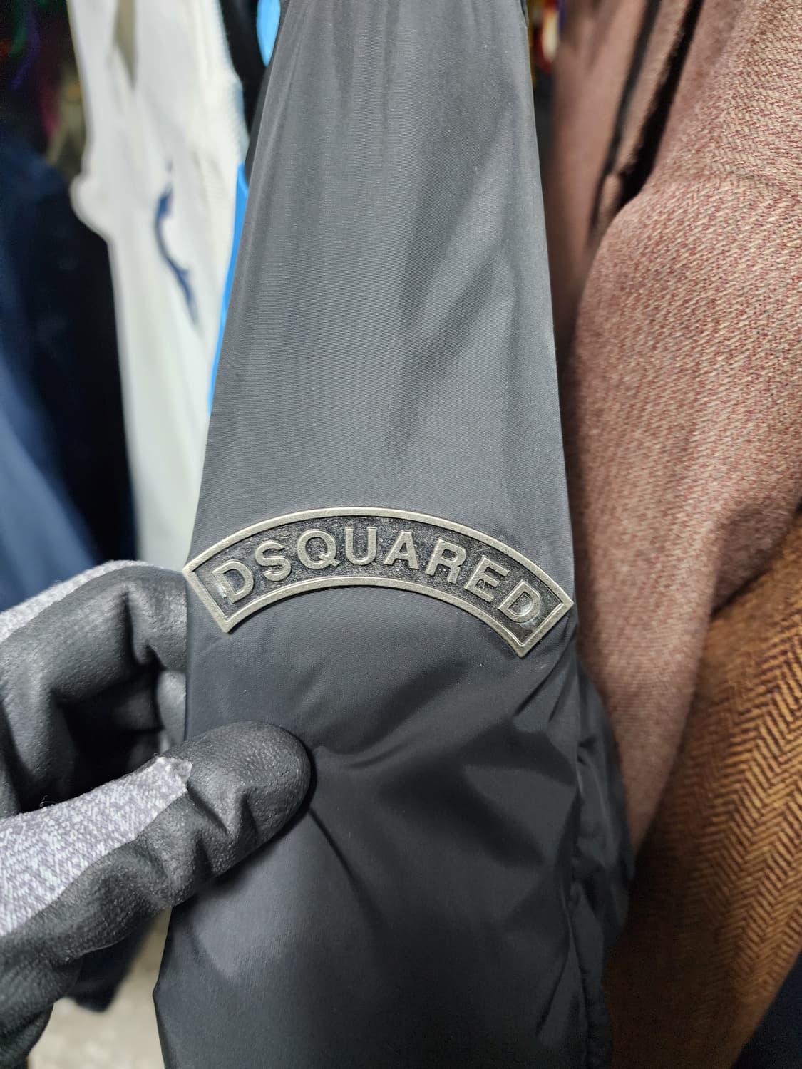 디스퀘어드2 멀티포켓 완장로고 유틸리티 봄버자켓 상품이미지5