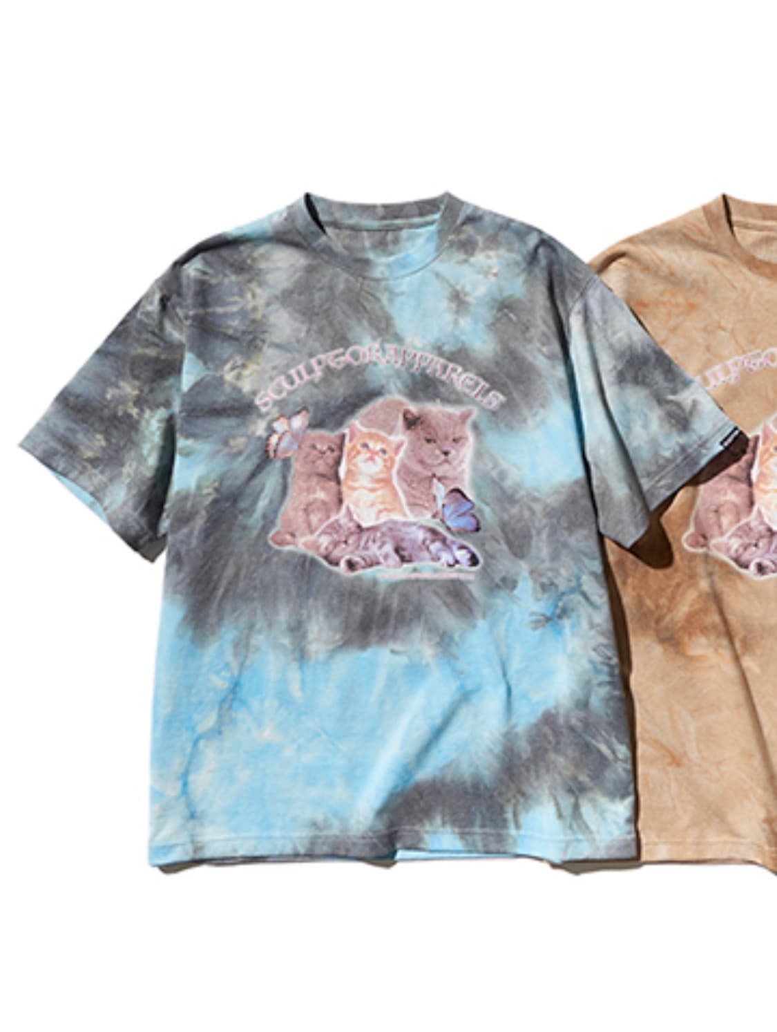 스컬프터 타이다이 키튼 티셔츠 상품이미지7