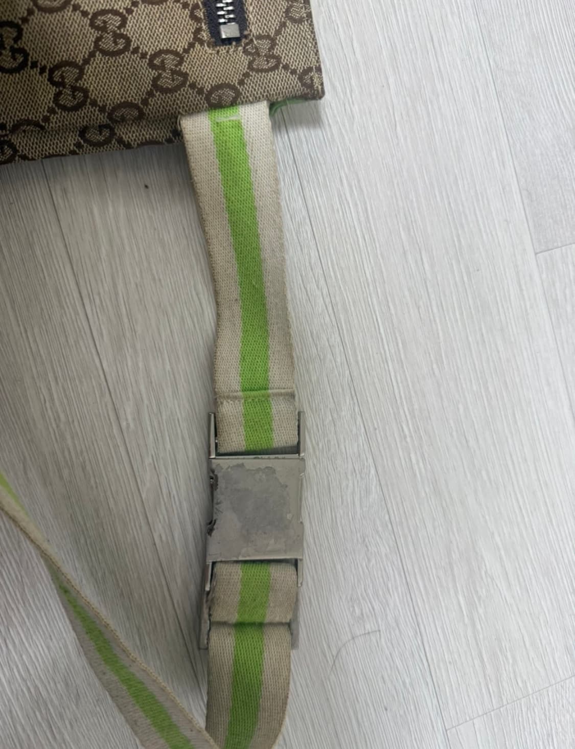 구찌 GG 캔버스 벨트백 힙색 가방 상품이미지7