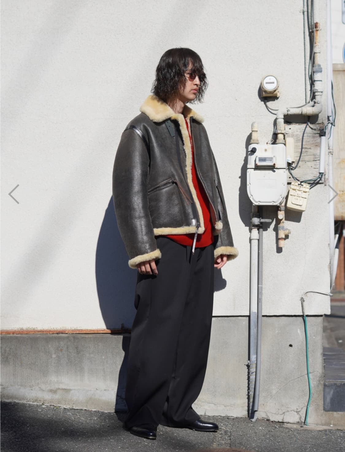 Avirex7522 B-6 무스탕 상품이미지5