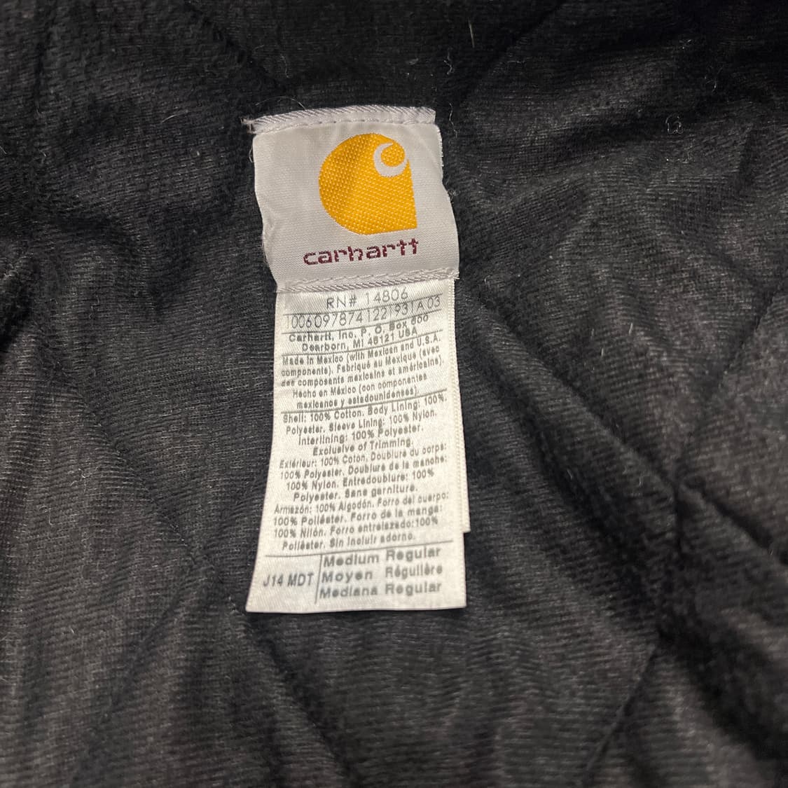 칼하트 산타페 자켓 J14 MDT 상품이미지10