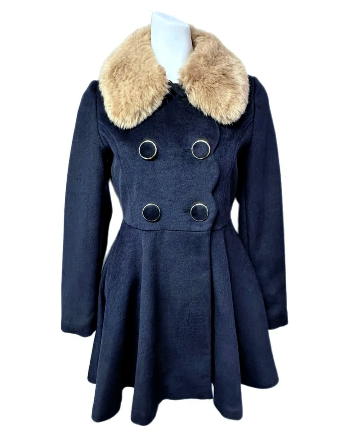 S급]세실맥비 대장 코트 갸루 오네갸루 히메갸루 러블리 달천 퍼코트 상품이미지1