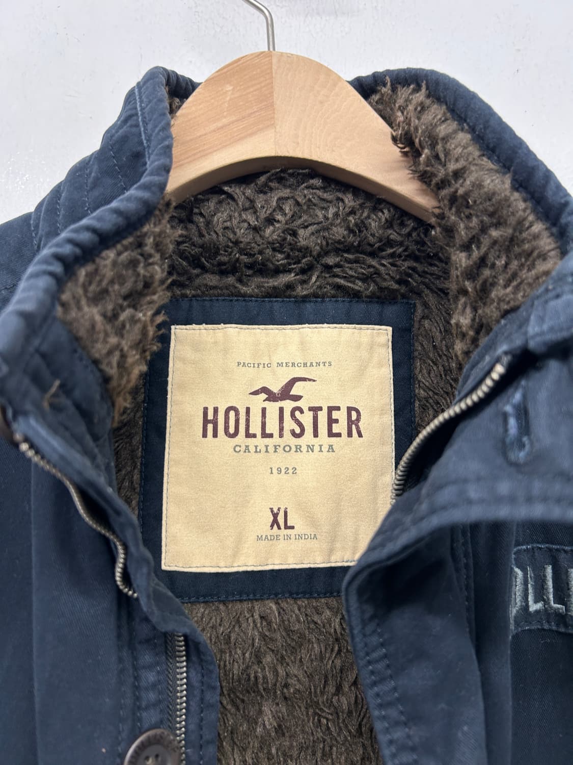 홀리스터 네이비 코튼 숏 자켓 상품이미지4