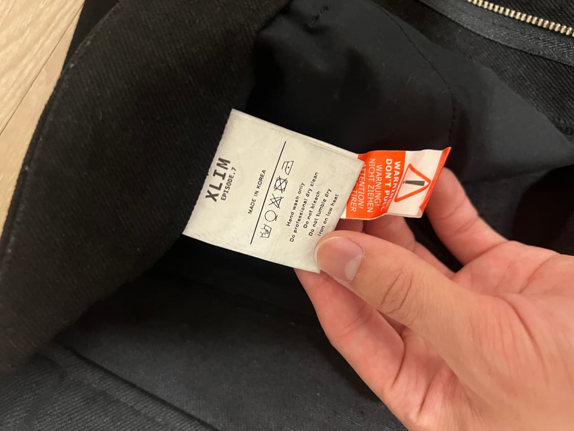 XLIM 엑슬림 EP 7 01 트라우저 블랙 L 상품이미지7