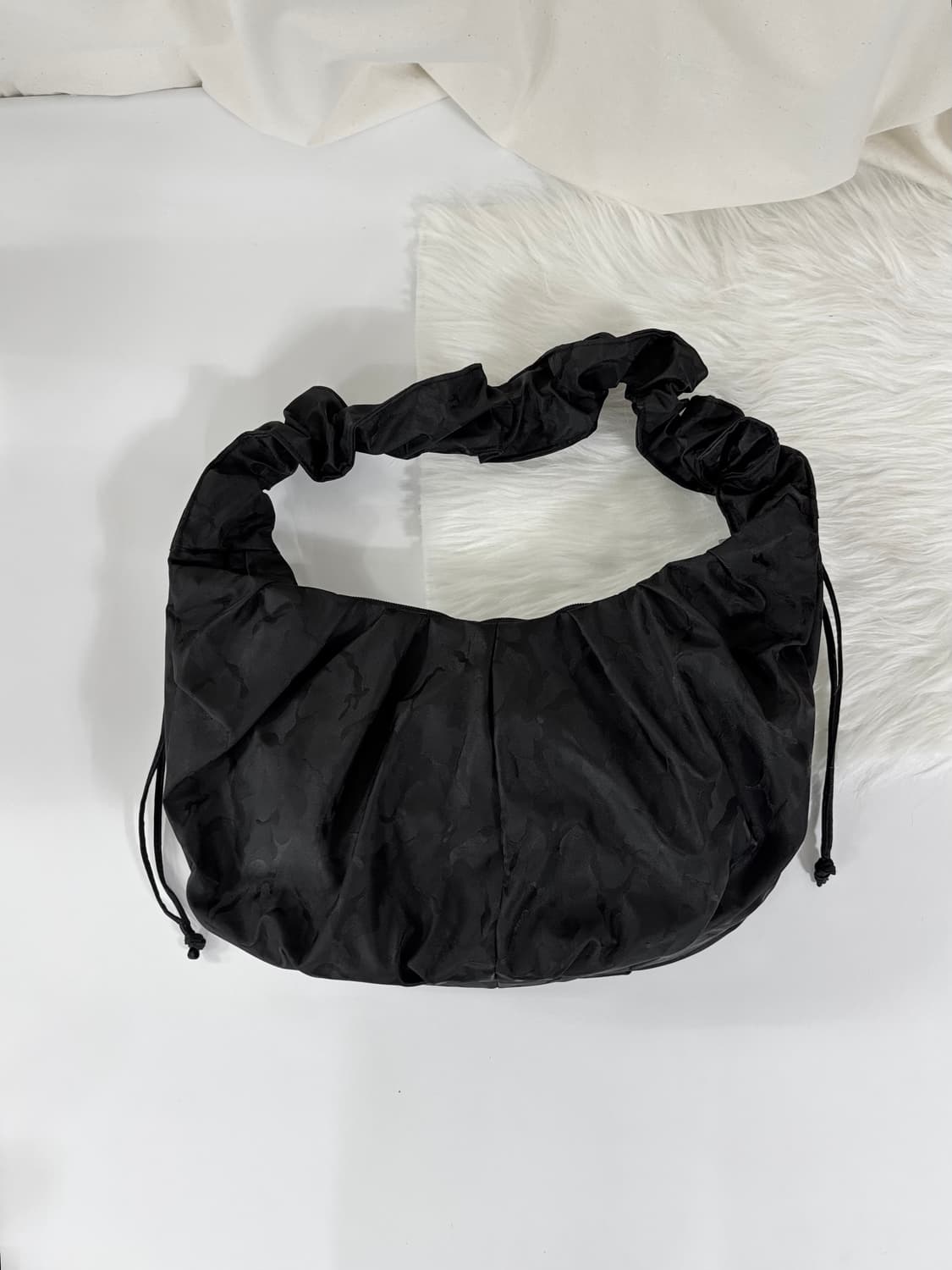 요지 야마모토 Ysaccs 카모 셔링백 상품이미지4