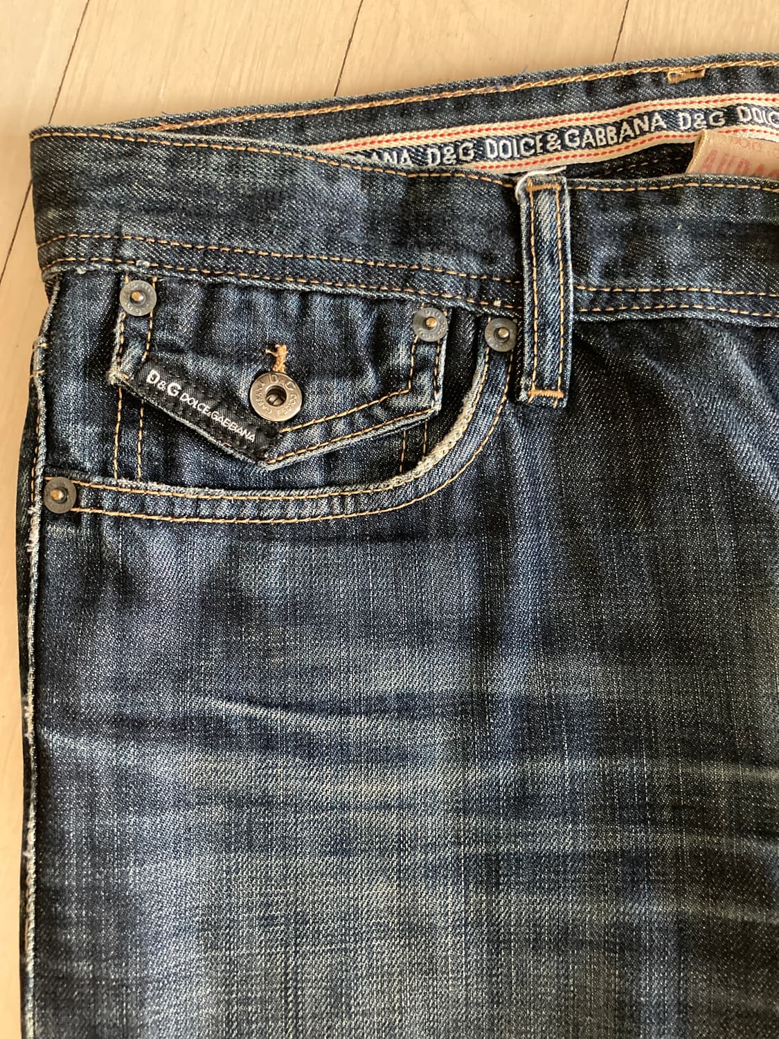 DOLCE&GABBANA 일자 데님팬츠 상품이미지5