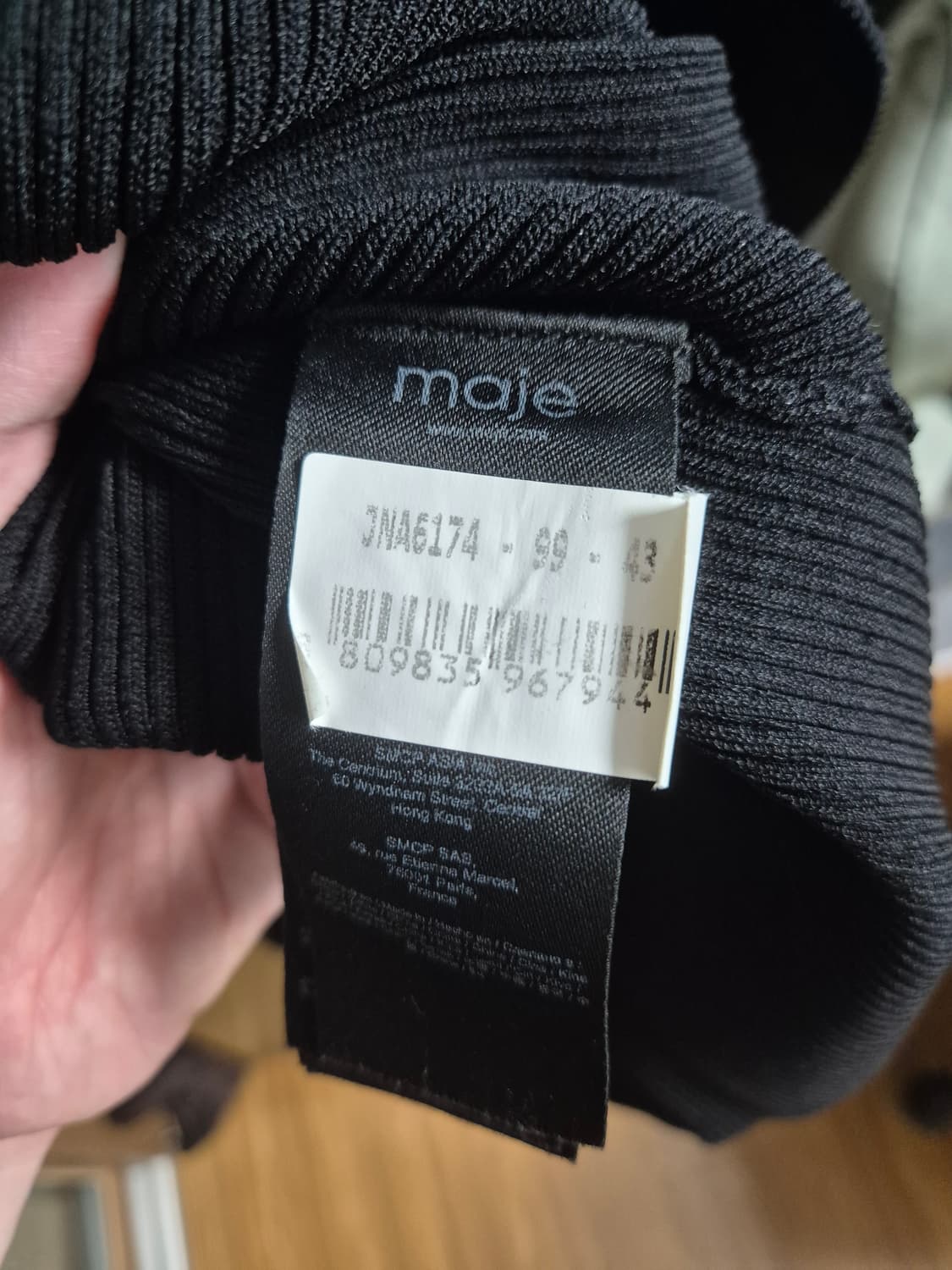 마쥬 골지 니트 원피스 36 상품이미지5