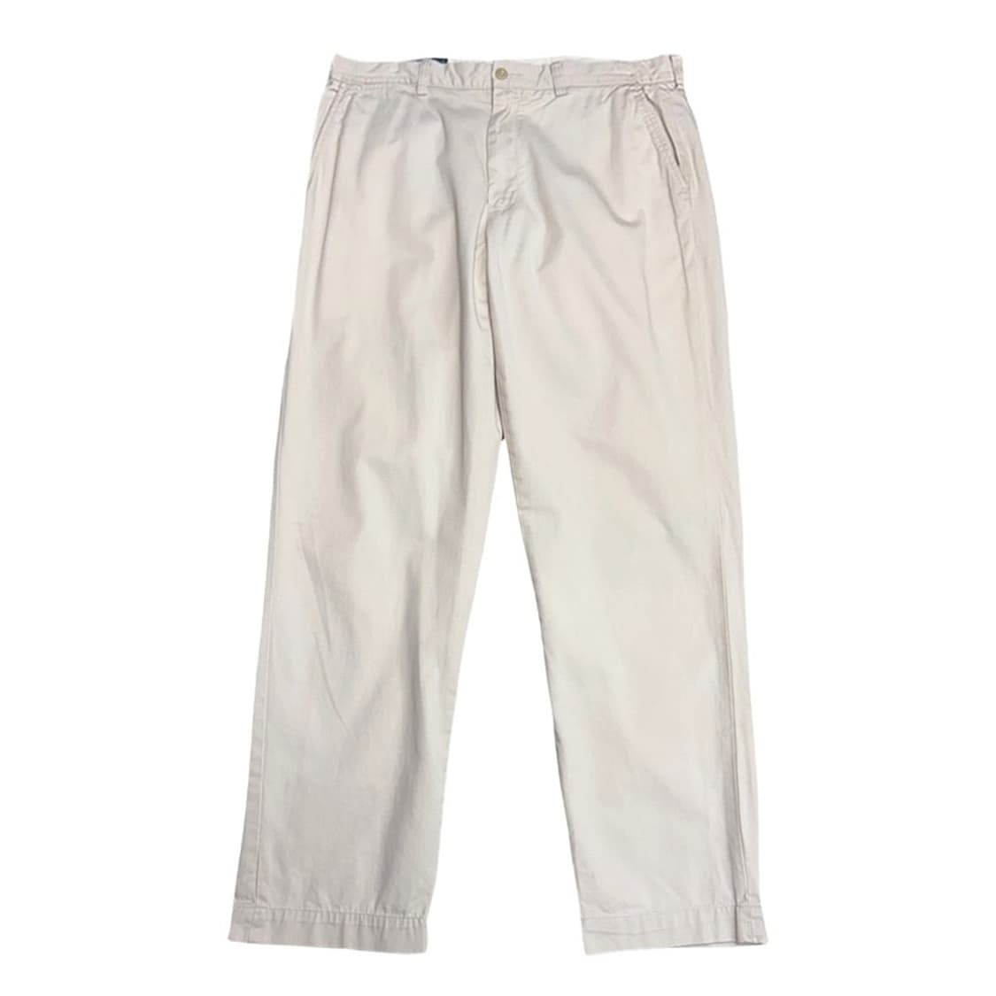 POLO 크림 코튼팬츠 35 상품이미지1