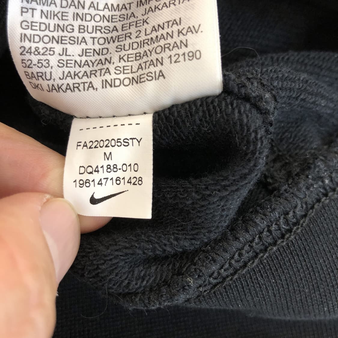 나이키 NSW HBR 스웻 하프집업 M 상품이미지7