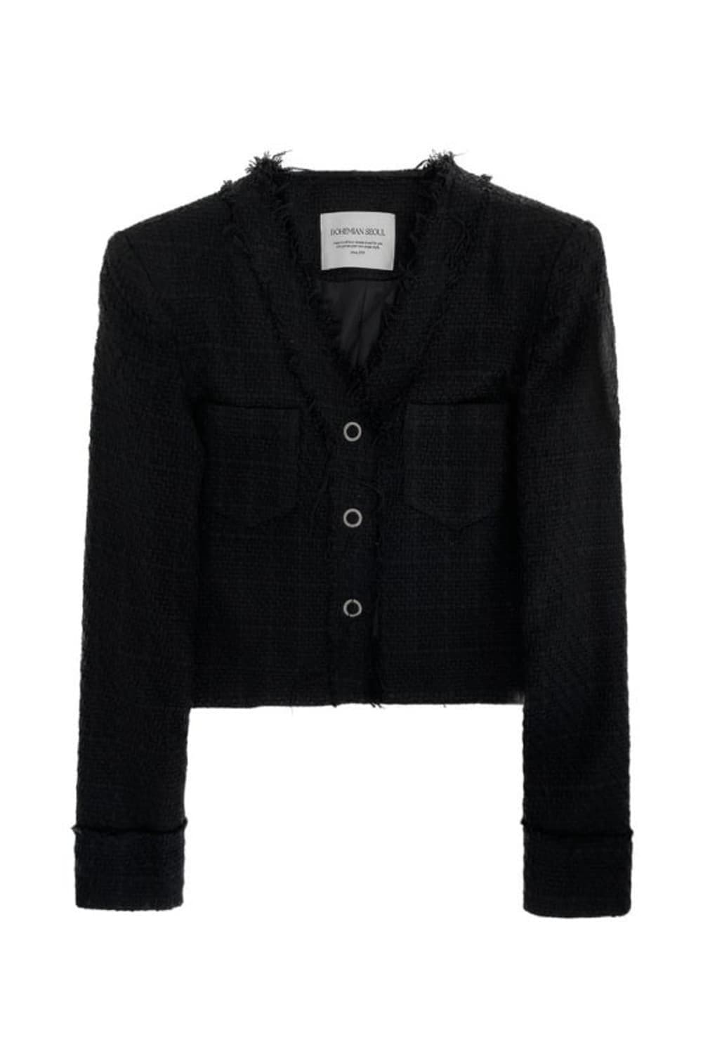 보헤미안 서울 트위드 자켓 22fw 상품이미지2