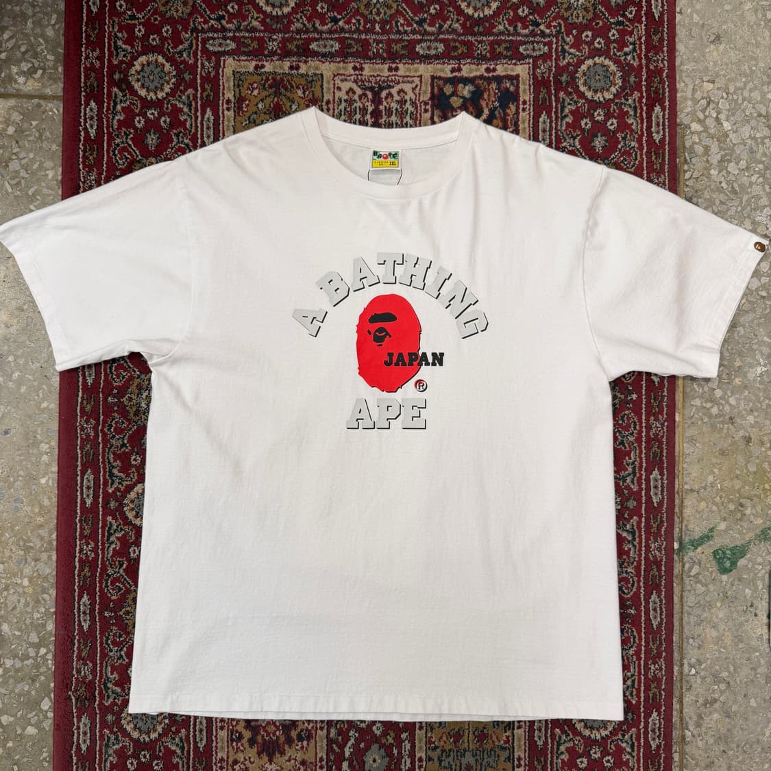 베이프 재팬 컬리지 티셔츠 [ 105-110 ] 상품이미지1