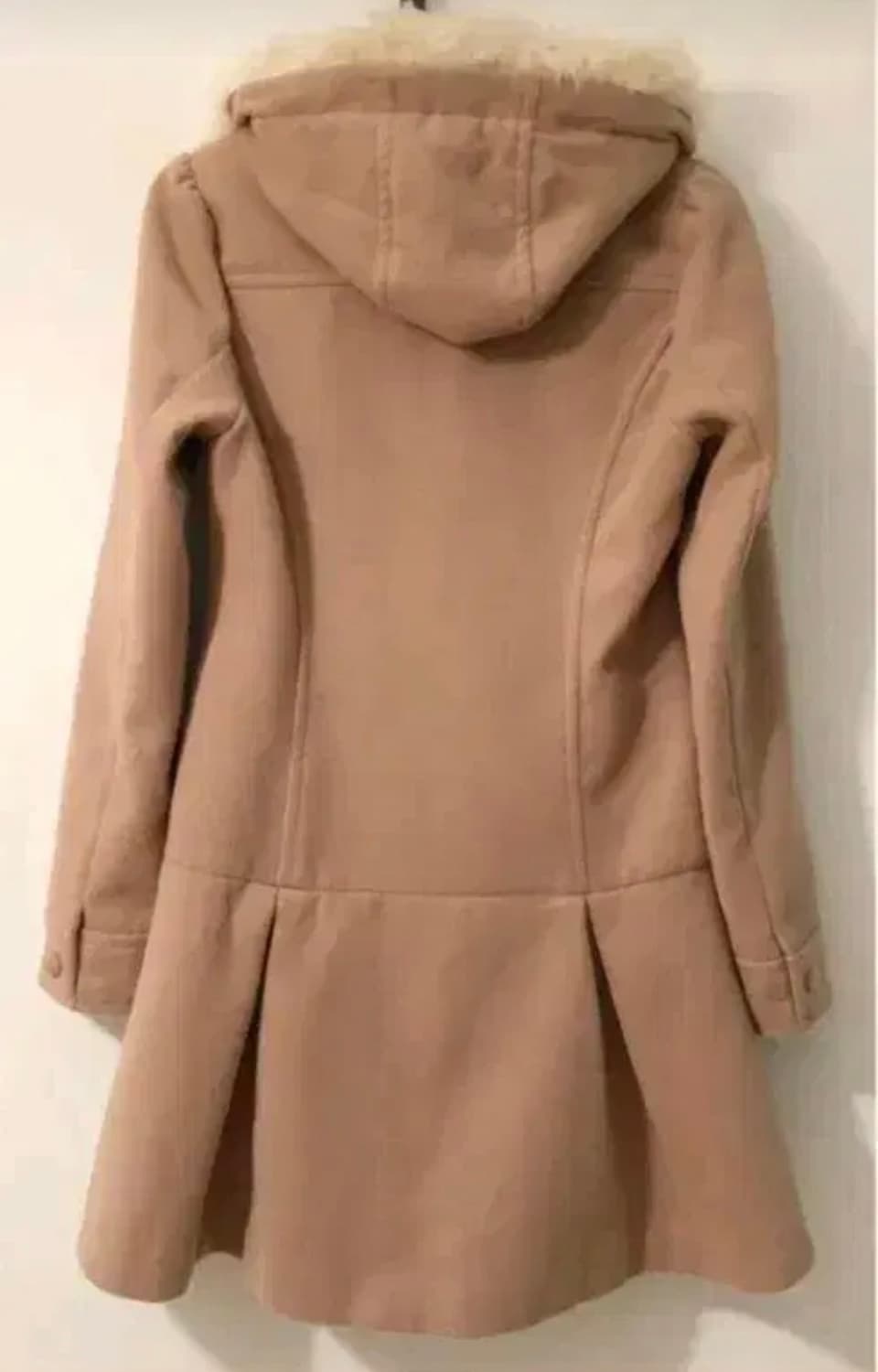 택ㅇ)리즈리사 코트 라떼갸루 히메갸루 후드 리본 퍼 코트 핀터레스트 상품이미지4