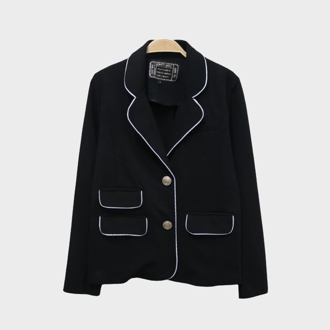 빈티지 lovetoxic 블레이저 후드 코디세트 상품이미지4
