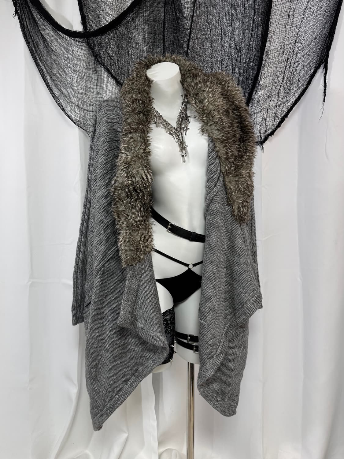 fur cardigan 상품이미지2