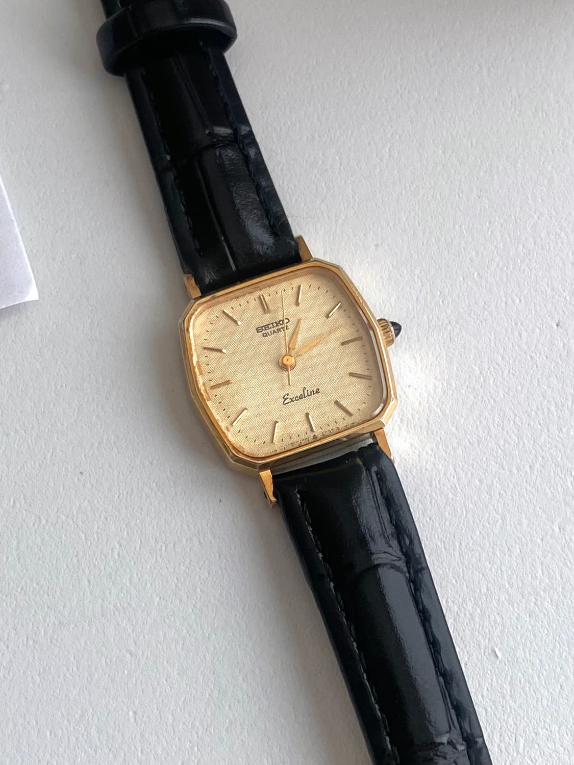 Seiko 세이코 엑셀린 쿼츠 골드 레이디스 상품이미지1