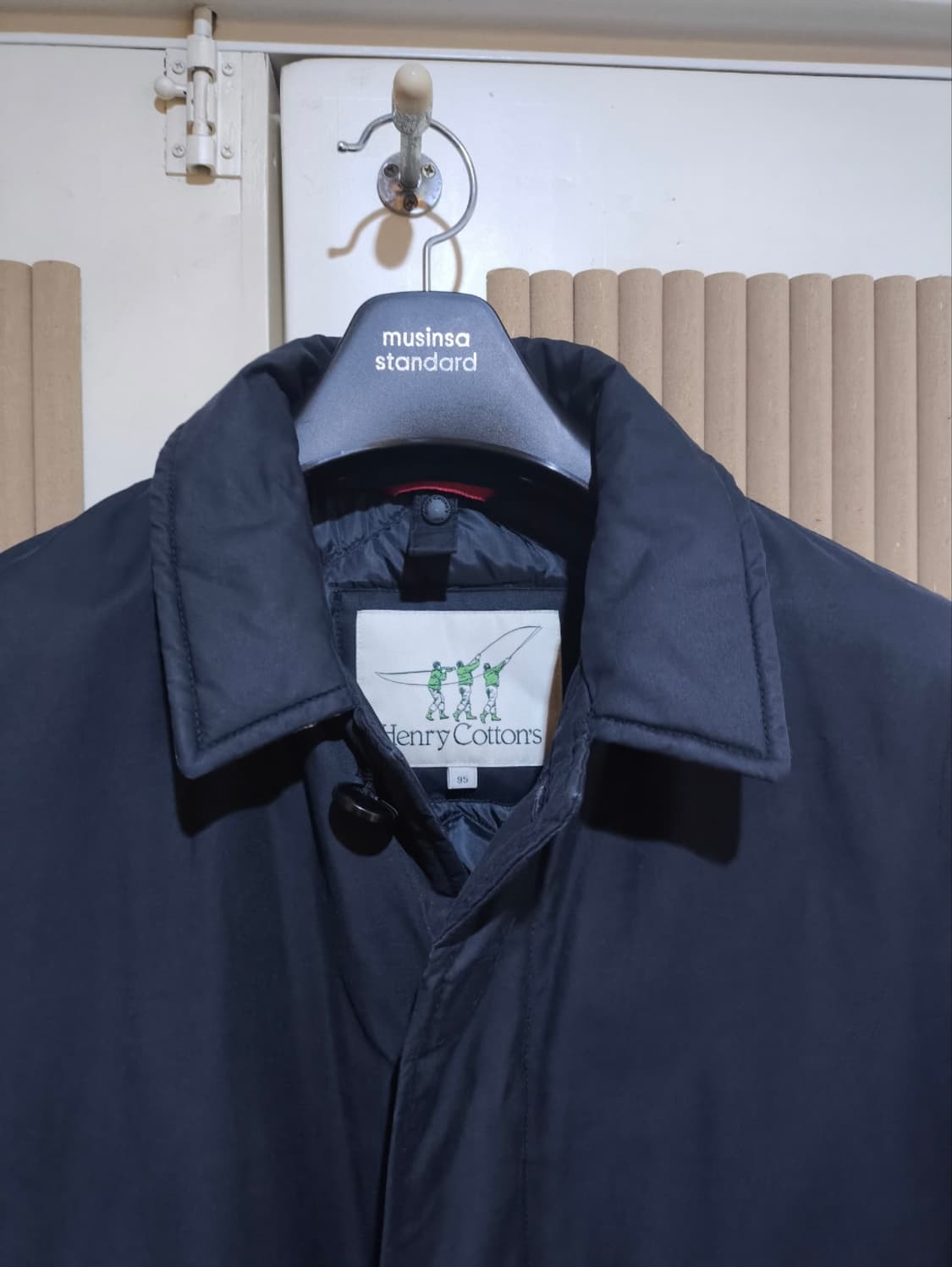 95 헨리코튼 파일럿 패딩코트 상품이미지2