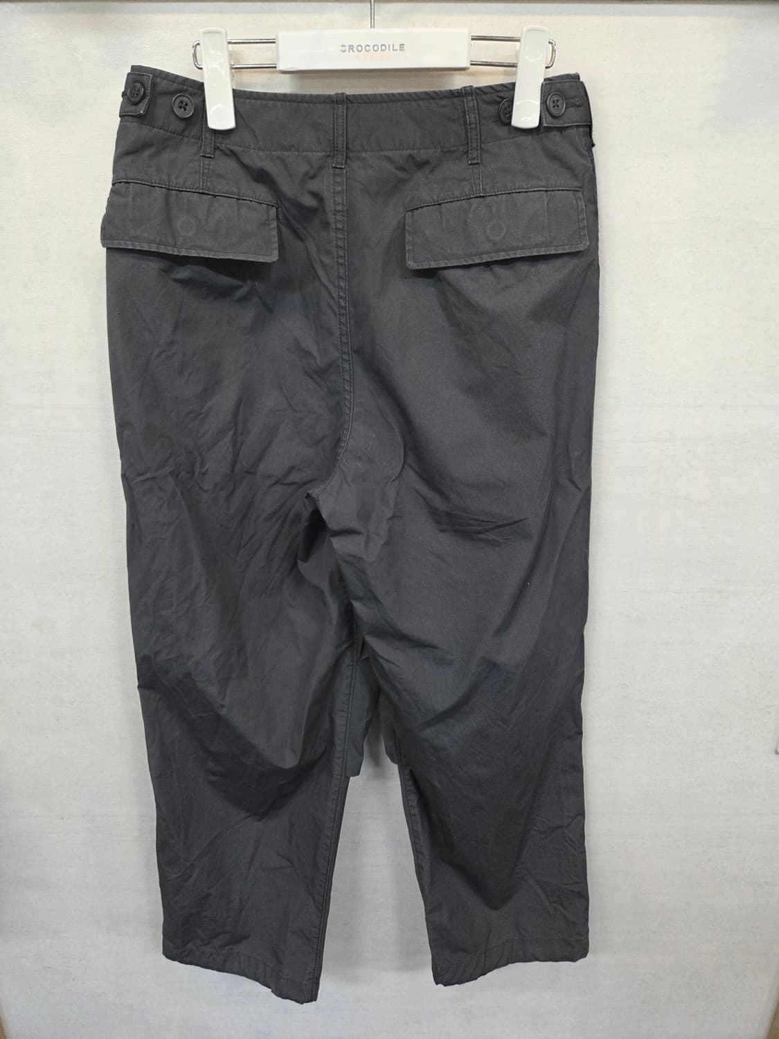 유니클로 u 파라슈트 와이드 팬츠 차콜 73 대략 26~ 상품이미지2