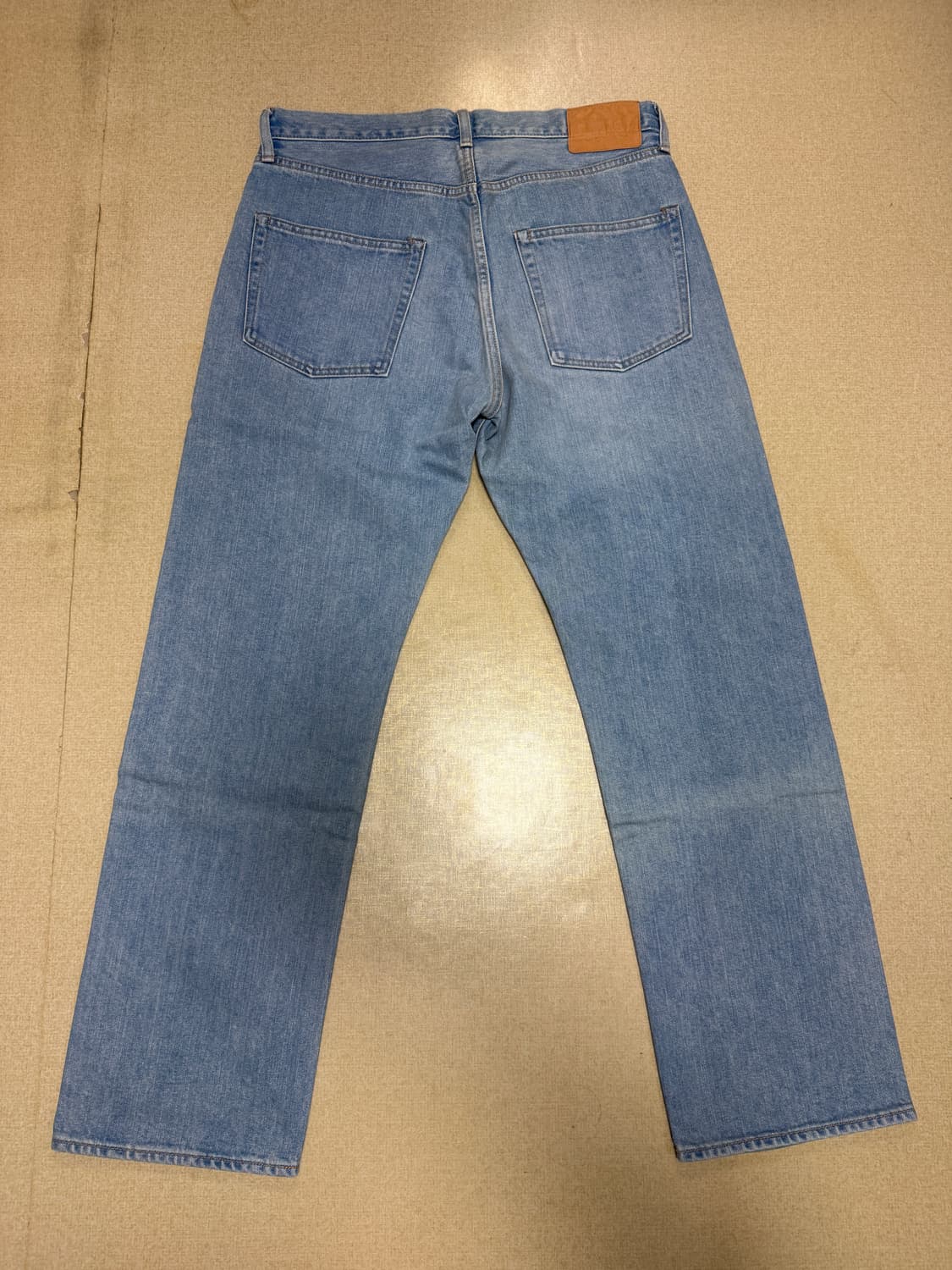 시오타 스트레이트 데님, 33인치 상품이미지8