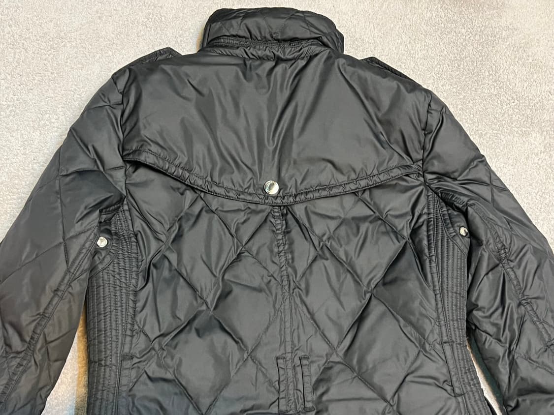 버버리 브릿 블랙 퀼팅 하프 롱패딩 s/p  상품이미지10