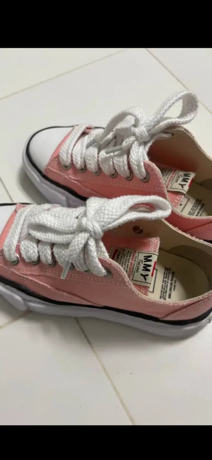 메종 미하라 야스히로 피터슨 OG 솔 캔버스 로우탑 상품이미지4