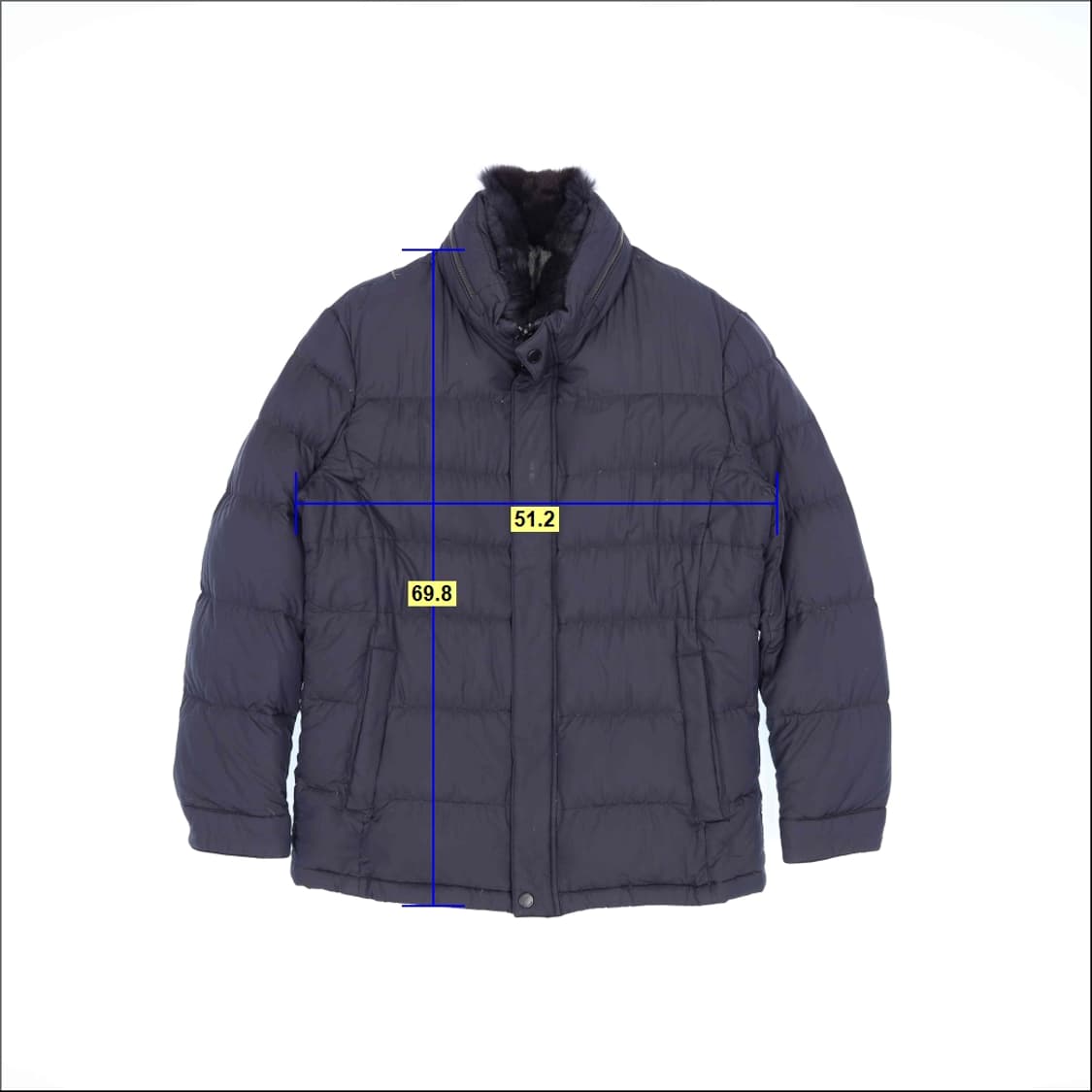 [95] 브렌우드 토끼털천연모피 다운 패딩점퍼 1209 H1 상품이미지7