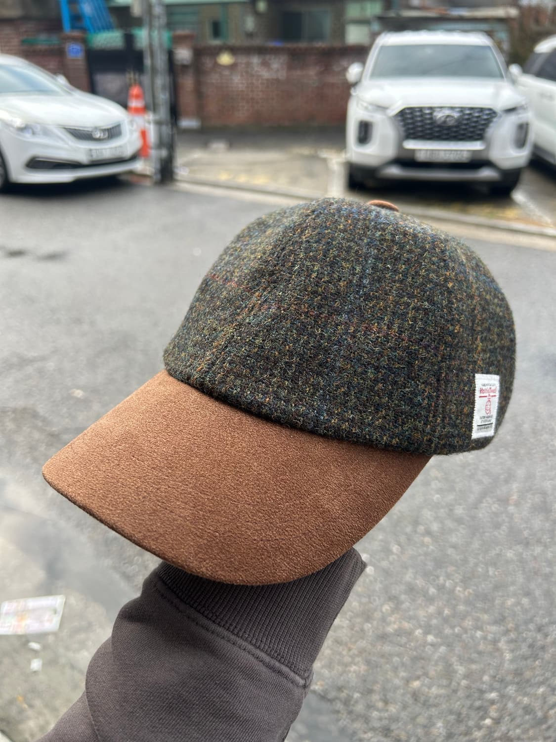 Series(시리즈) 해리스트위드 울 볼캡 상품이미지1