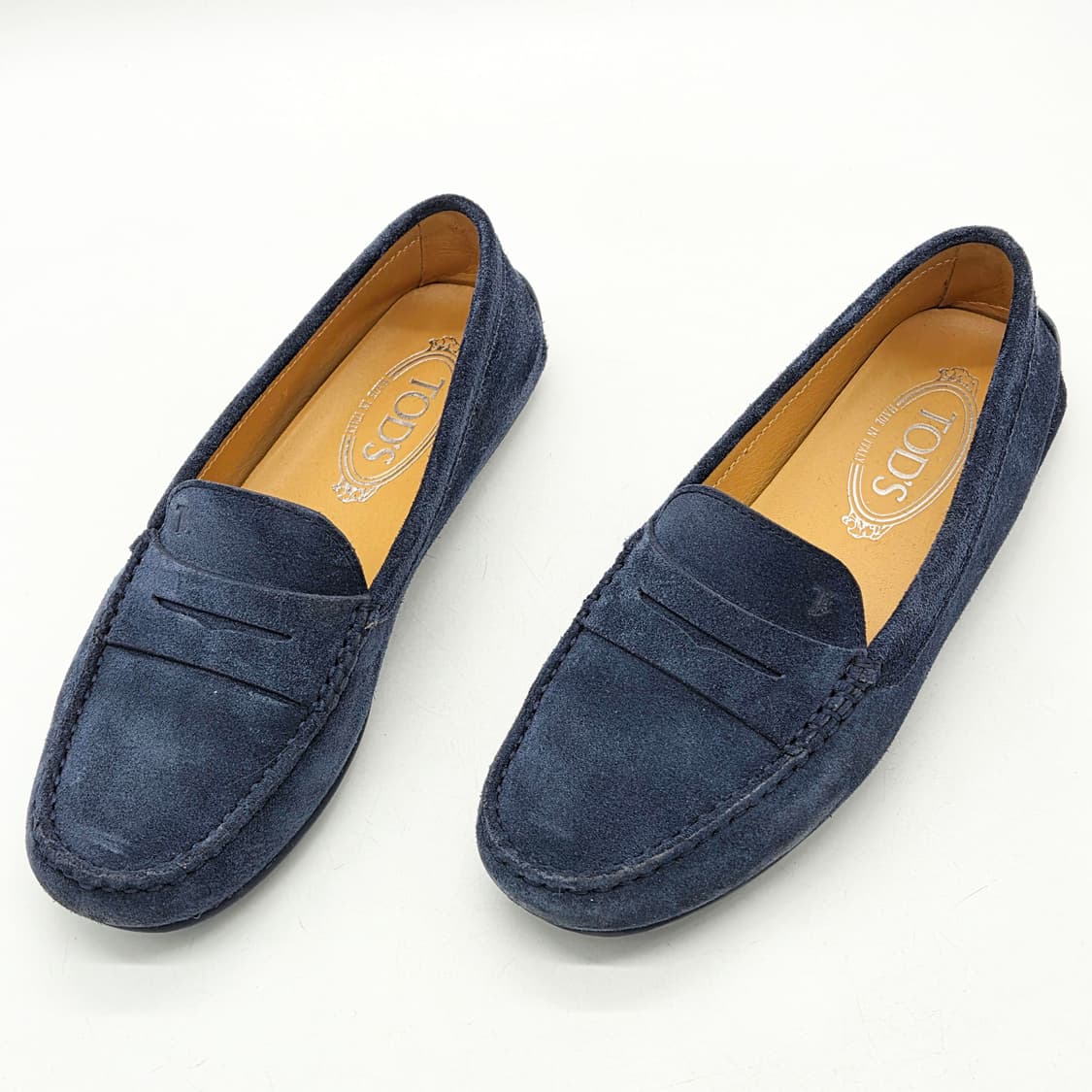  Tod's 우먼스 드라이빙 슈즈 네이비 (37 1/2)   상품이미지1