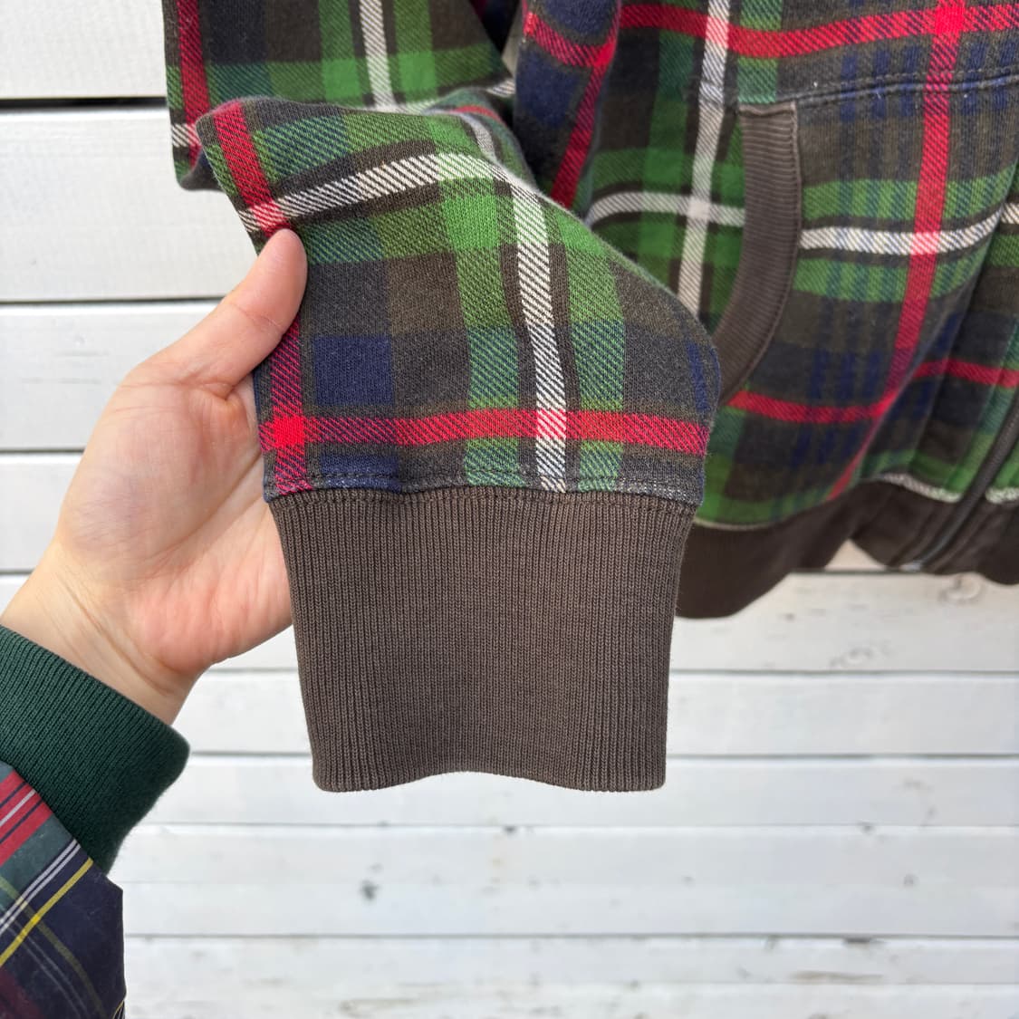 Polo 폴로 체크 후드집업 상품이미지4