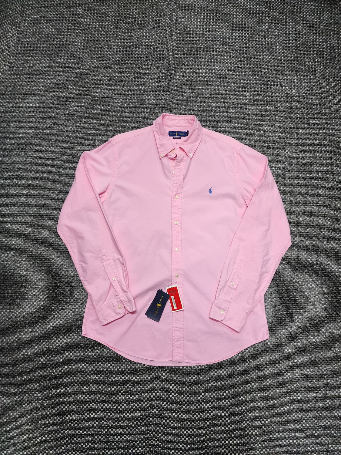 폴로 랄프로렌 핑크 셔츠 새상품   M사이즈 상품이미지1
