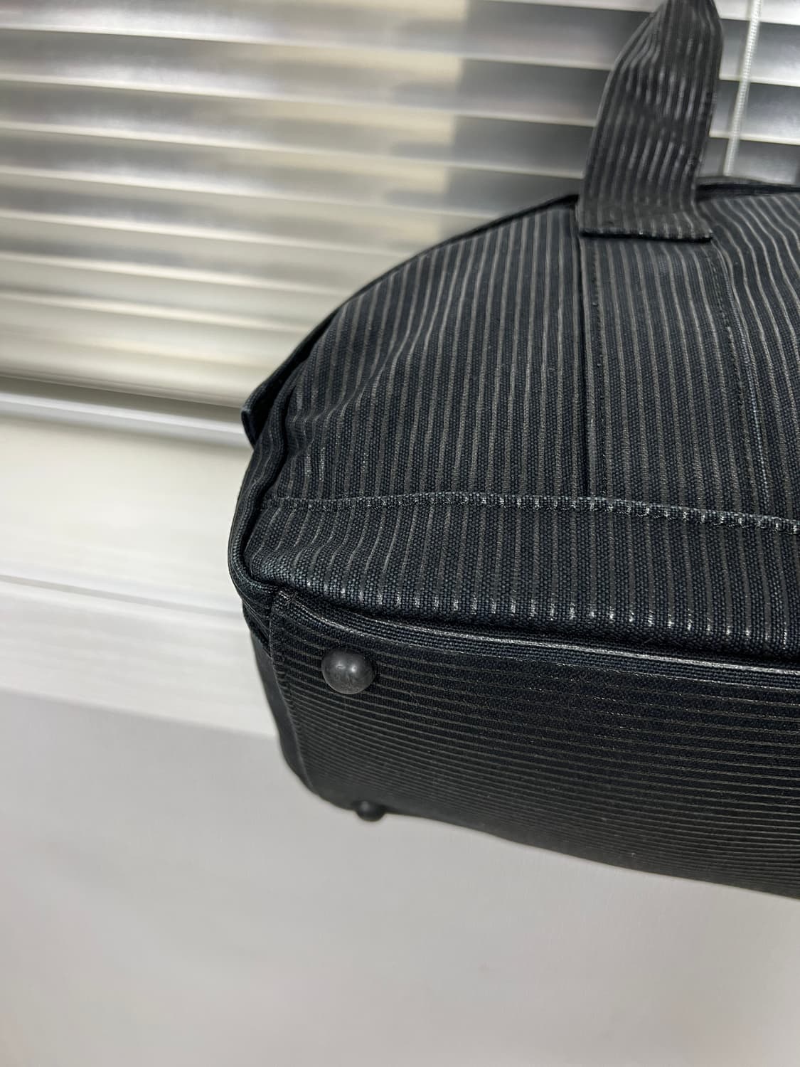 PORTER-TOTE BAG M (Washed Stripe Black) 상품이미지7