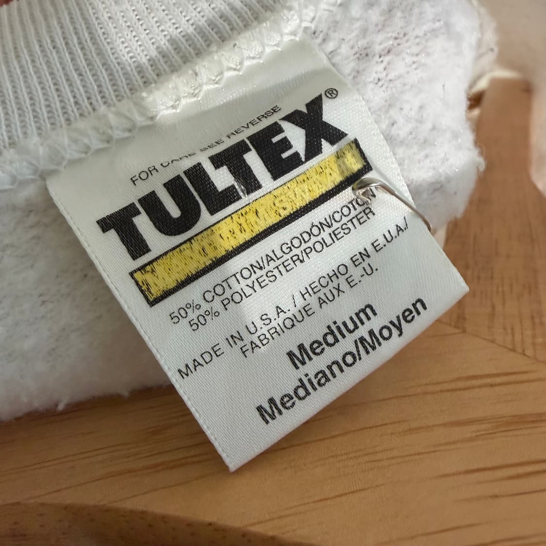 1990s 50/50 크리스마스 곰돌이 스웻셔츠 상품이미지5