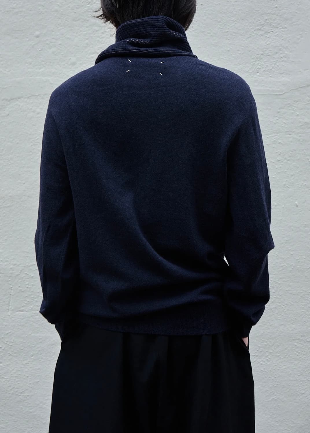 마르지엘라 원 버튼 카라 울 니트 상품이미지8