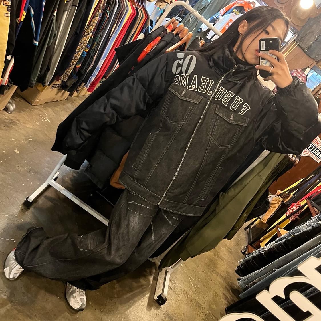 FUBU logo padded jacket 상품이미지10