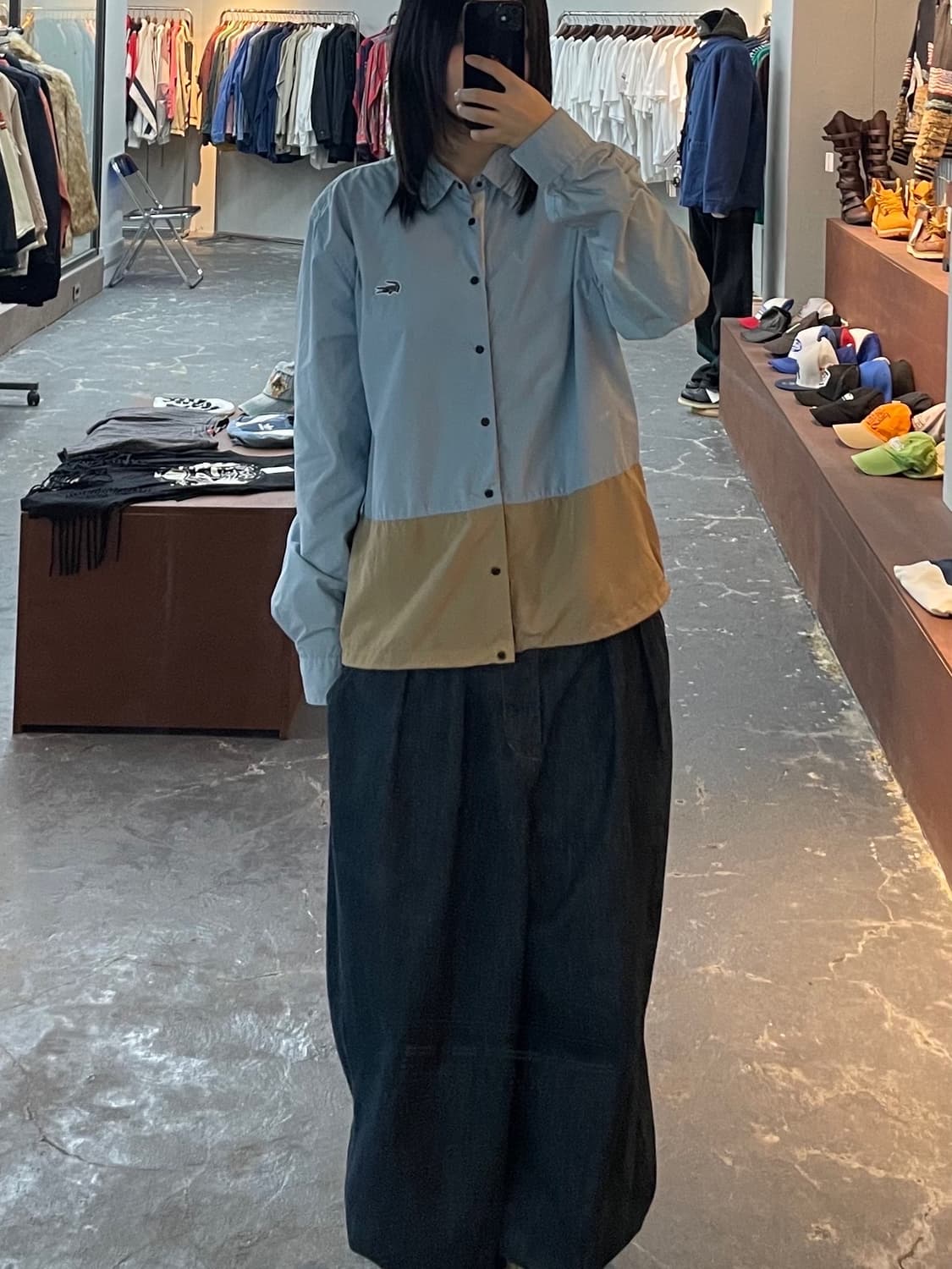 라코스테 나일론 경량 셔츠 H1089 상품이미지1