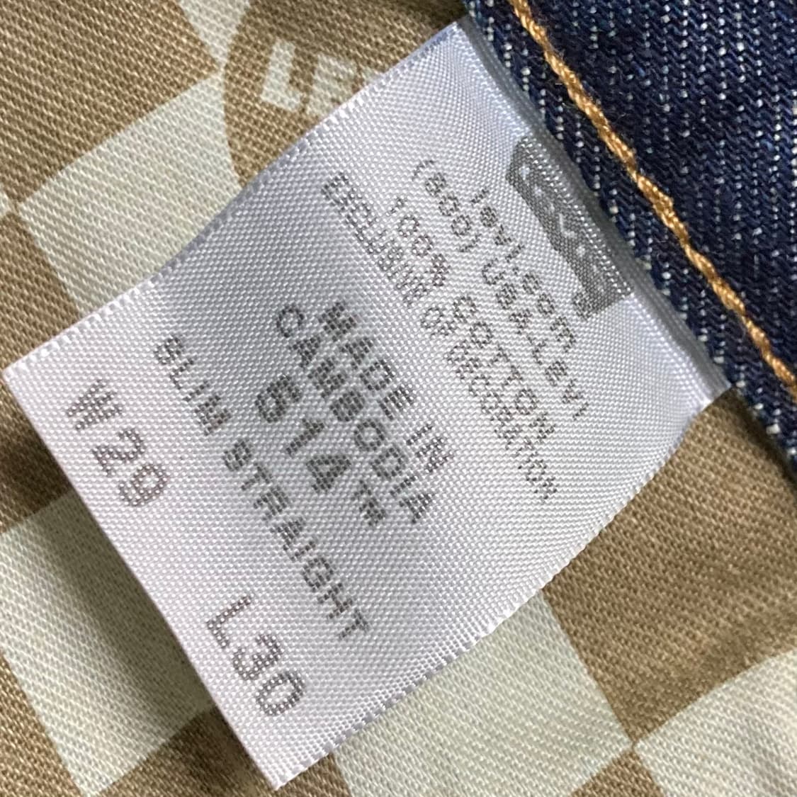 리바이스 514 데님팬츠 W32 L30 상품이미지5