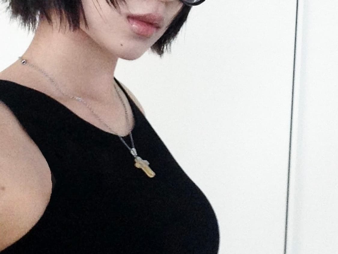 010 Yellow Cross Necklace 상품이미지2