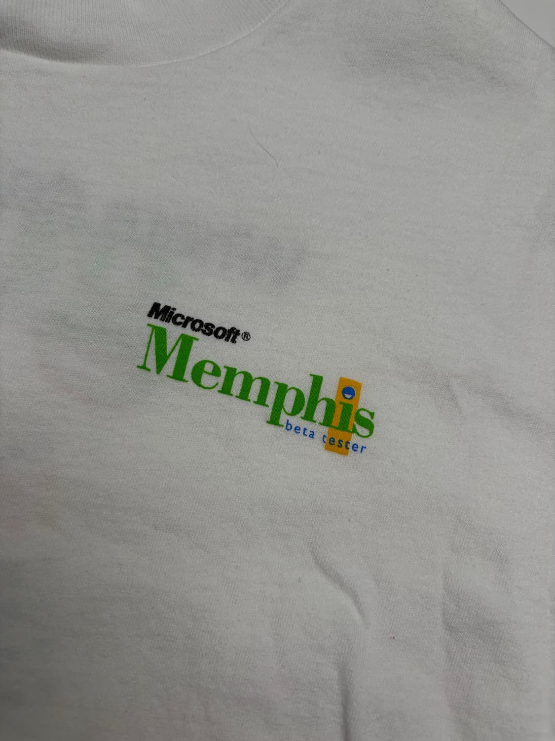 90s Microsoft Tee (white) 상품이미지5