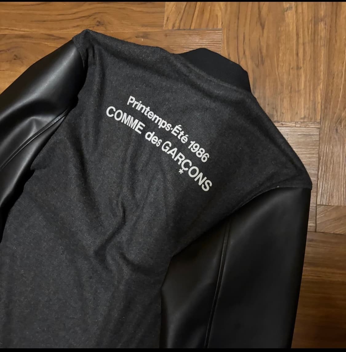COMME DES GARCONS 1986 WOOL STAFF COAT L 상품이미지1