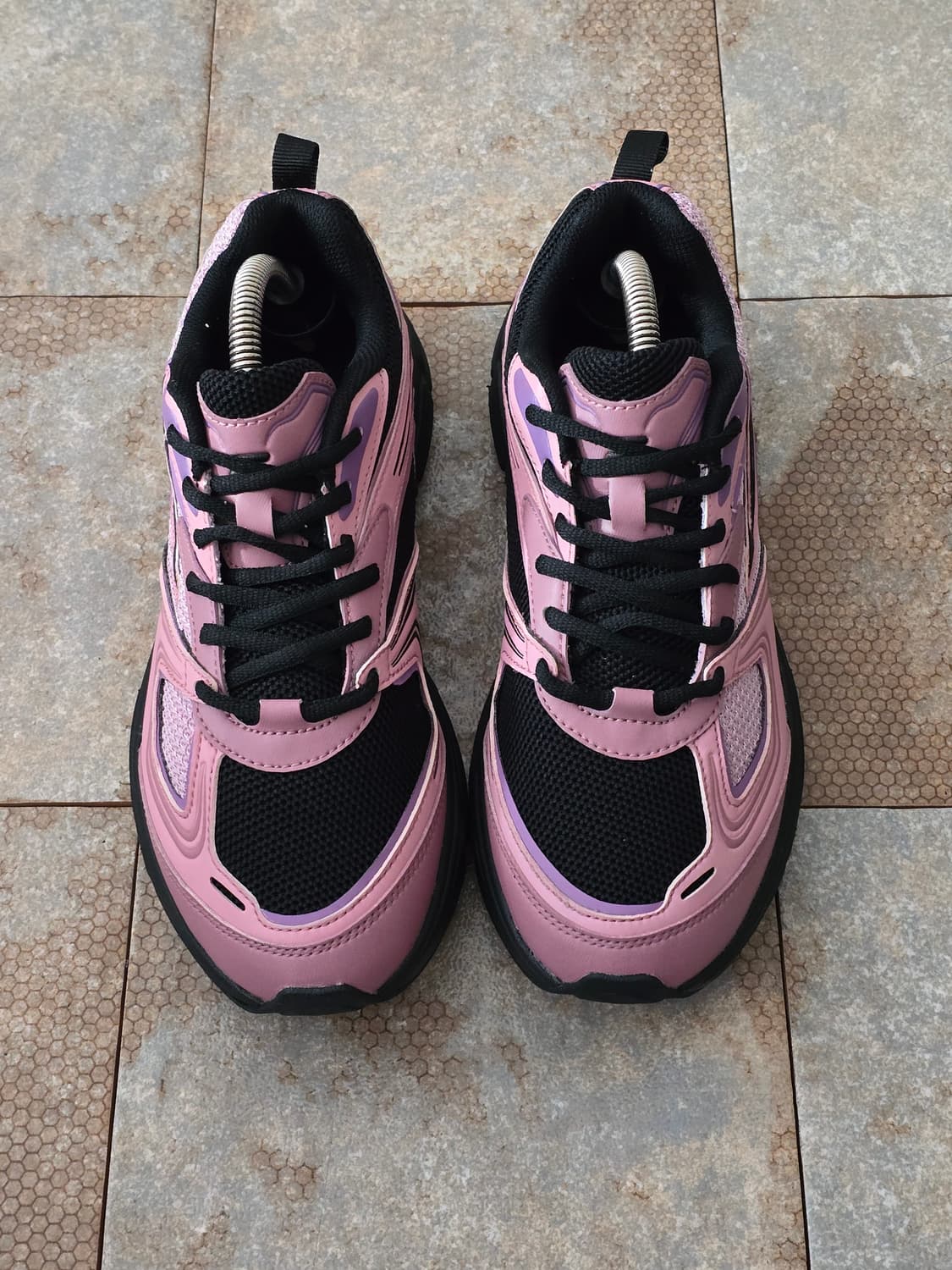 (240)휠라 인터런 블랙 핑크 상품이미지2