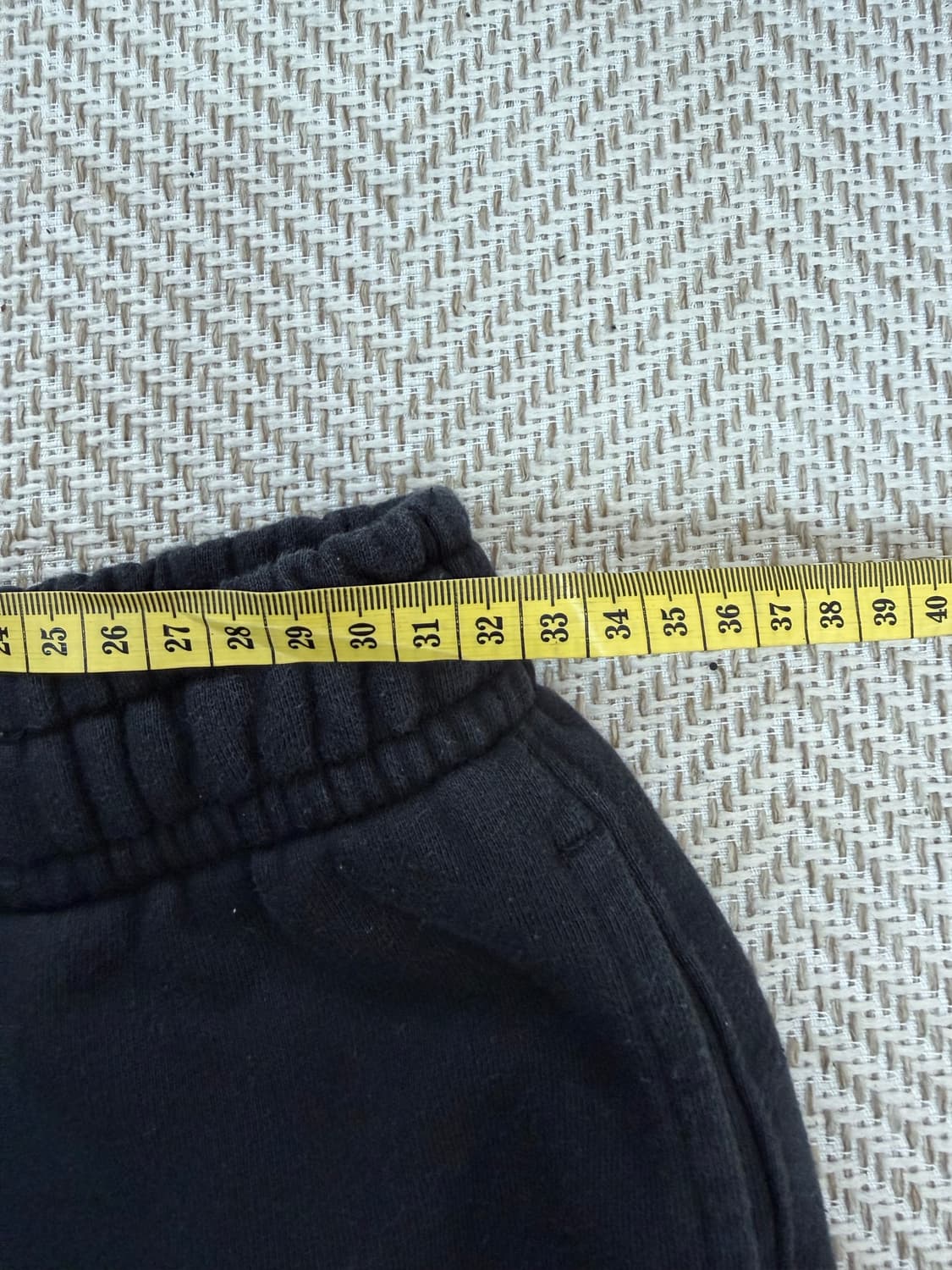 정품) 나이키 블랙 컬러 자수 로고 스웻팬츠 M 상품이미지7