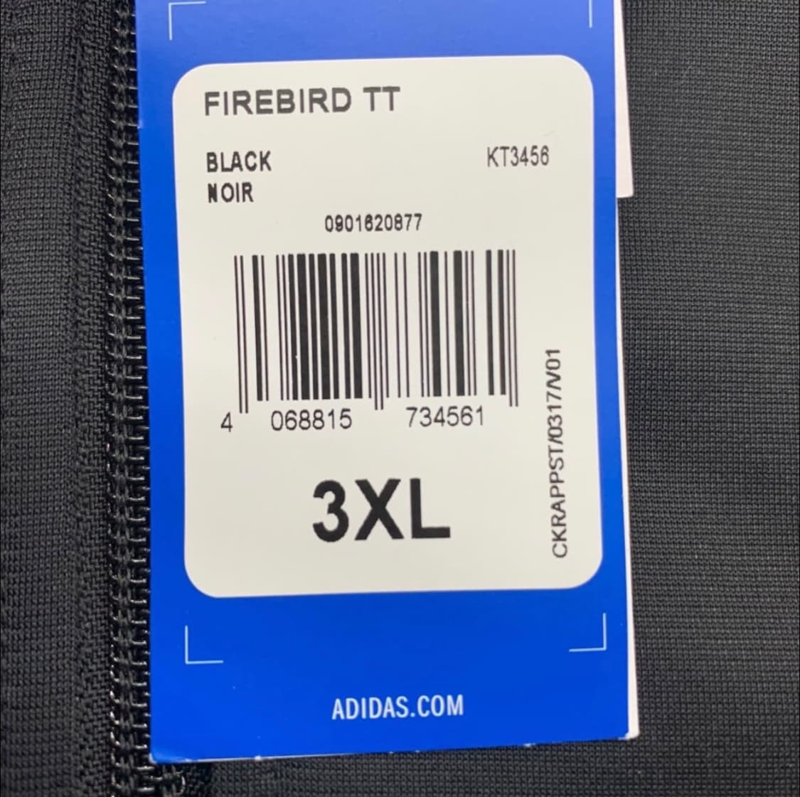 [US XL]아디다스 오아시스 트랙탑 블랙  상품이미지2