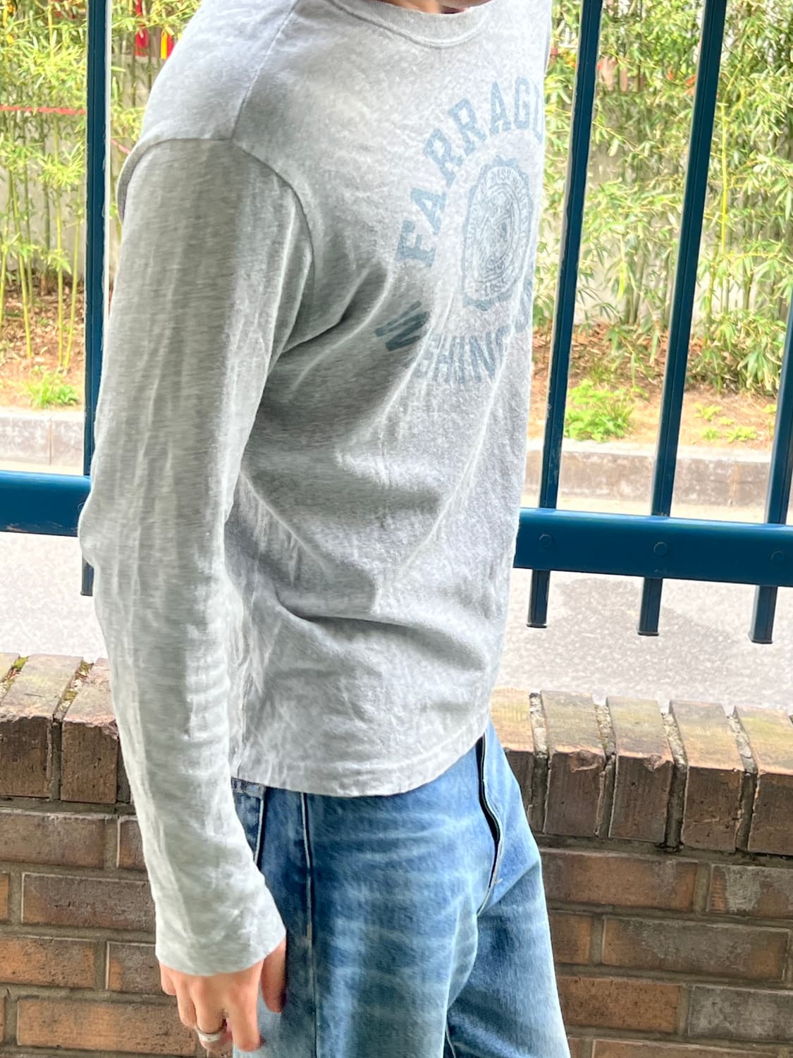 Champion Grey Longsleeve 상품이미지3