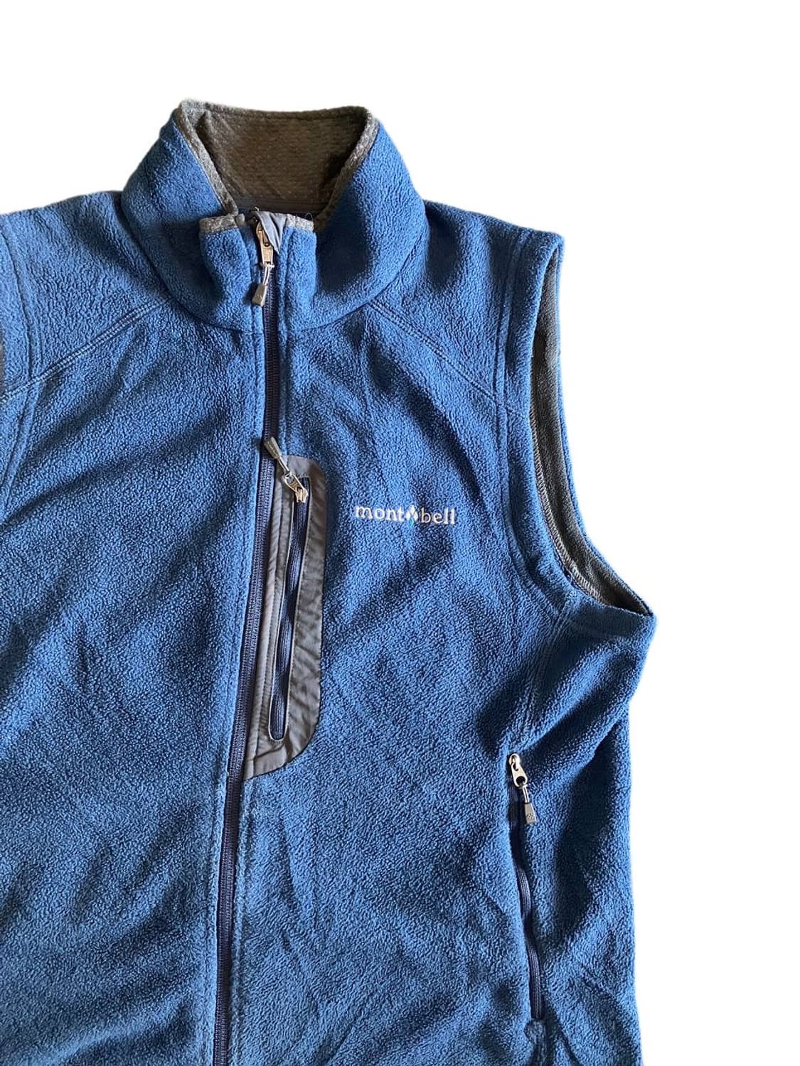 Mont-bell climaplus fleece zip up vest 상품이미지3