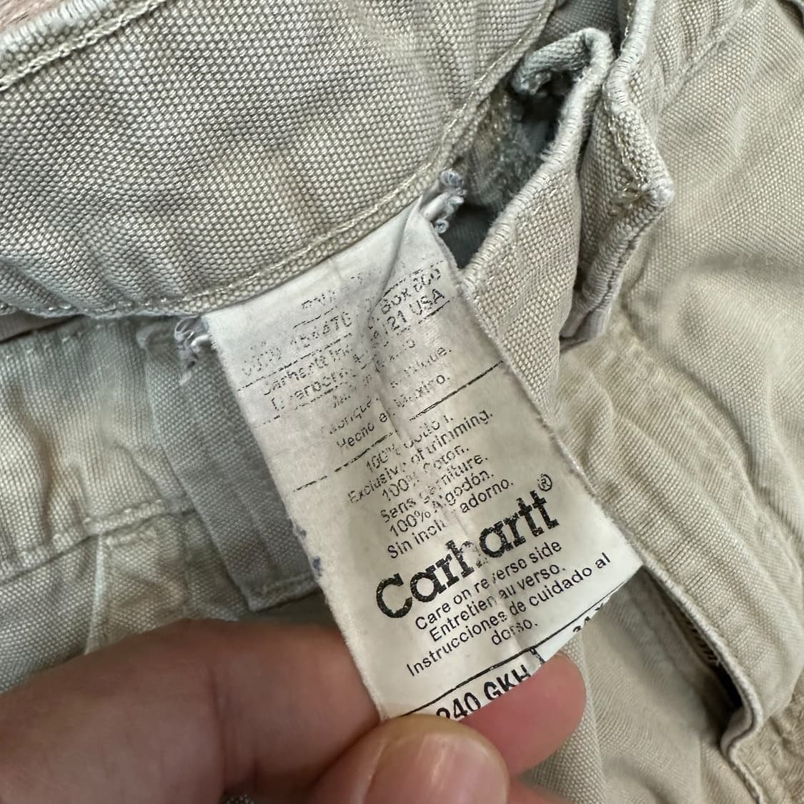 칼하트 빈티지 카고 팬츠 상품이미지5