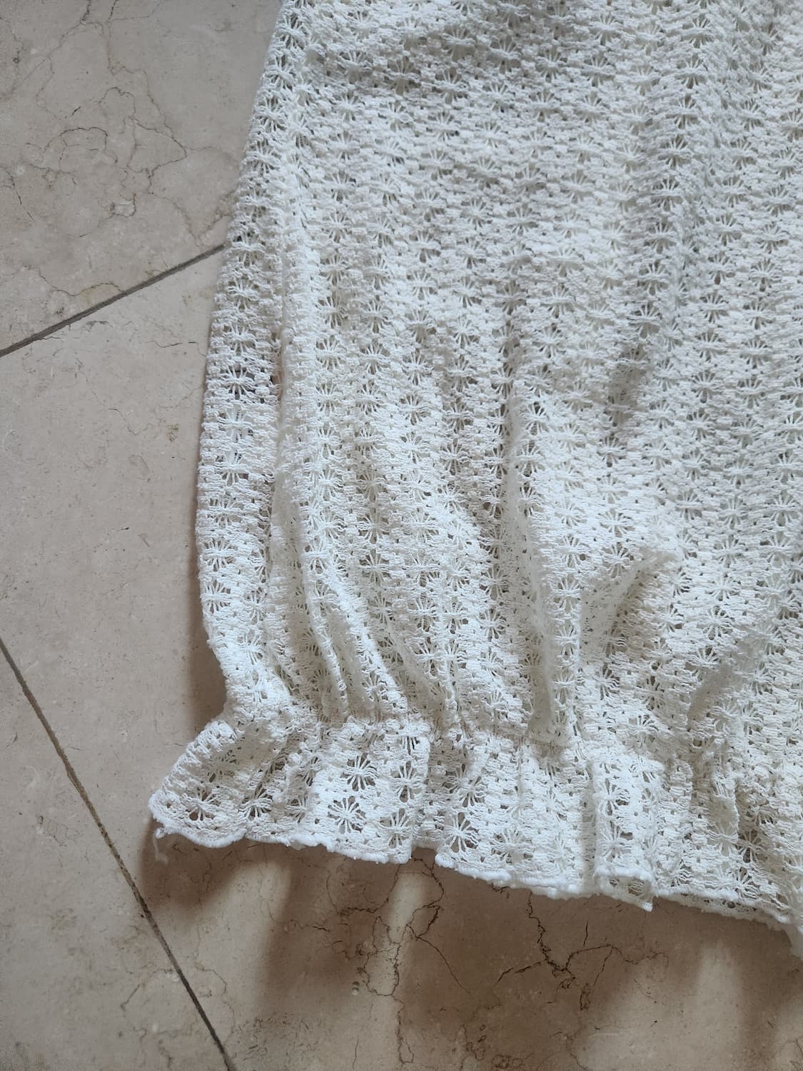 빈티지 그물 슬리브 상품이미지3