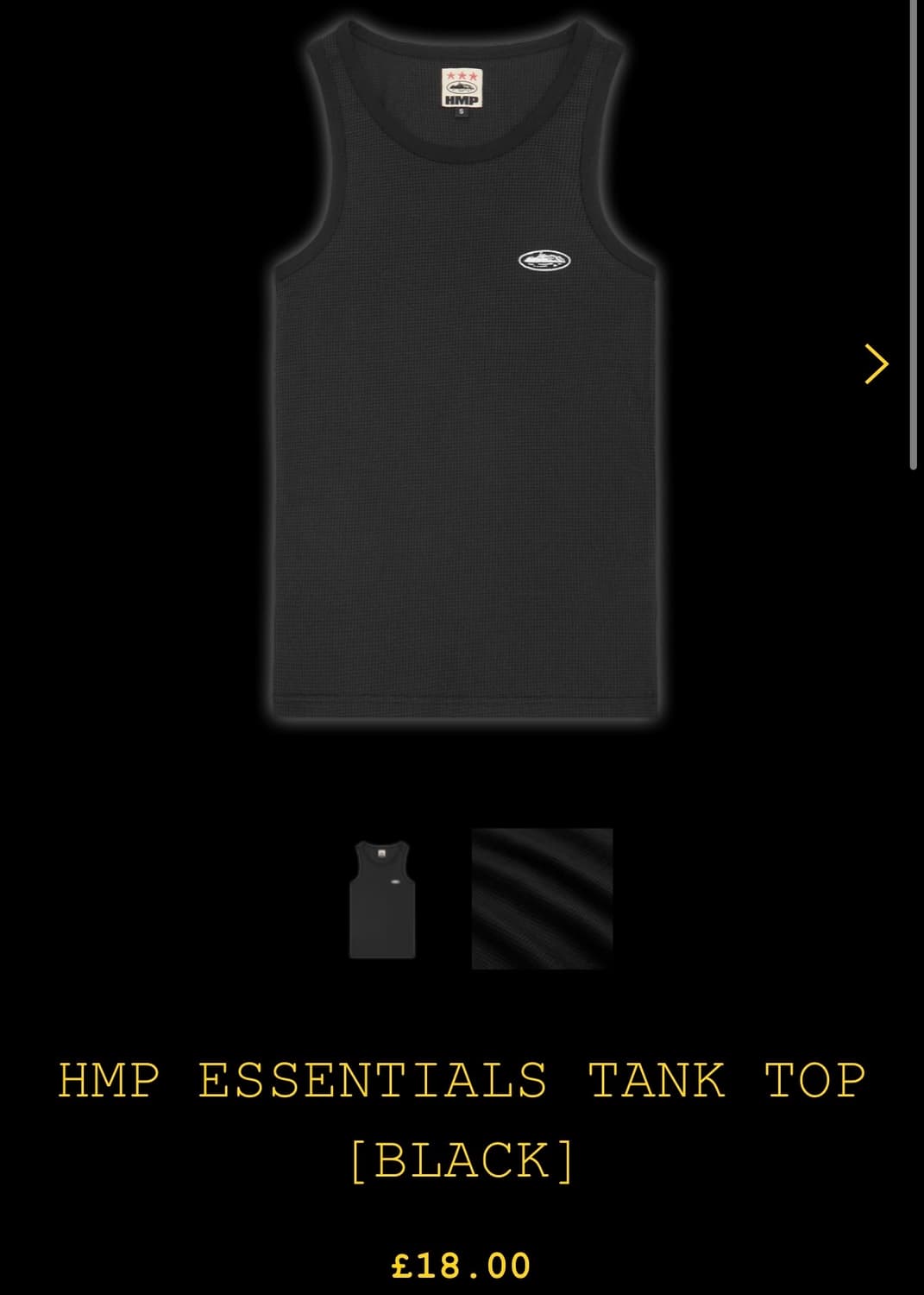HMP ESSENTIALS TANK TOP 상품이미지1