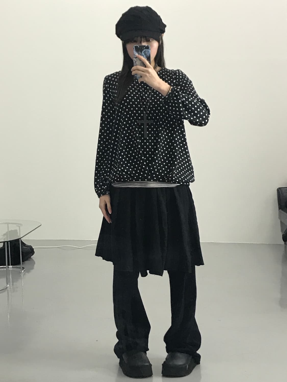 Natural Beauty Basic Dotted Long Sleeve 상품이미지2