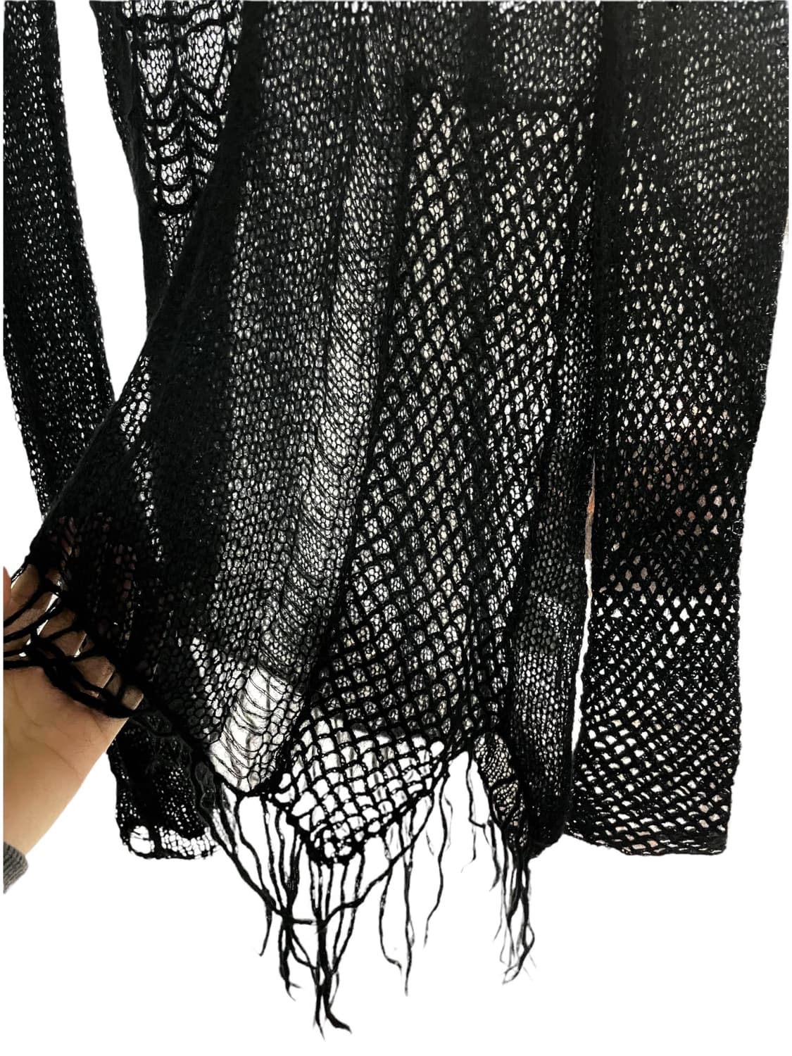 90s BA-TSU 스파이더웹 니트 상품이미지4